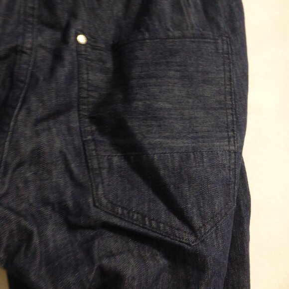 H&M | kids 12-13 years | Dark Blue Lightweight Pull-On Denim / Jean Shorts | NWT - Picture 13 of 16